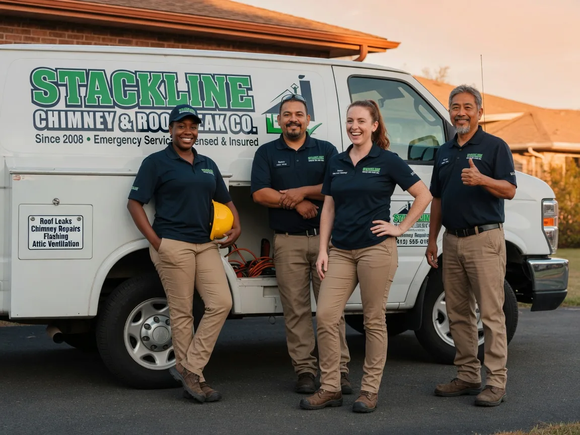 Chimney flashing repair company in Springwater, NY